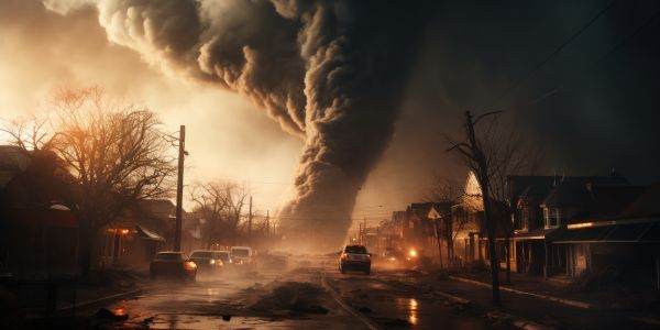 Extreme weather phenomena: USA, "swept" by tornadoes