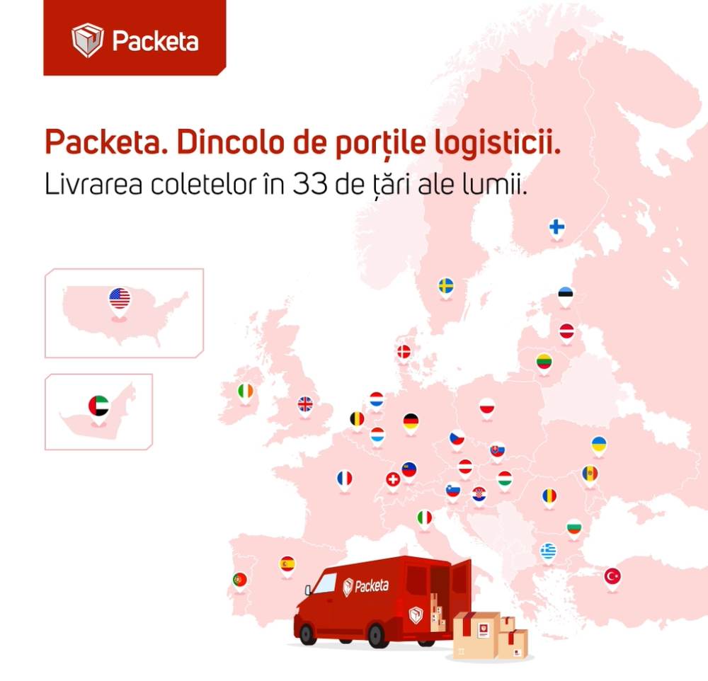 Packeta România: Companiile de curierat sunt responsabile în proporţie de peste 50% de succesul extinderii magazinelor online în străinătate