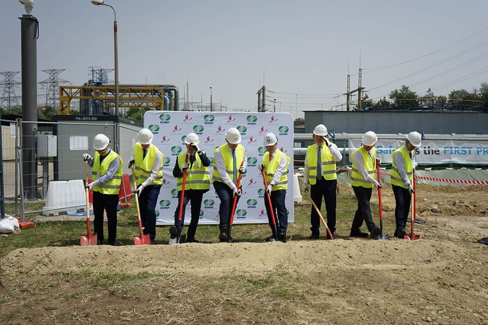 Ceremonia de inaugurare a lucrărilor la Instalaţia de Detritiere de la centrala nucleară Cernavoda