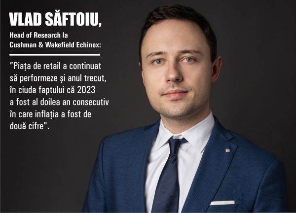 Cushman & Wakefield Echinox: Cheltuielile din marile reţele de retail au crescut în 2023