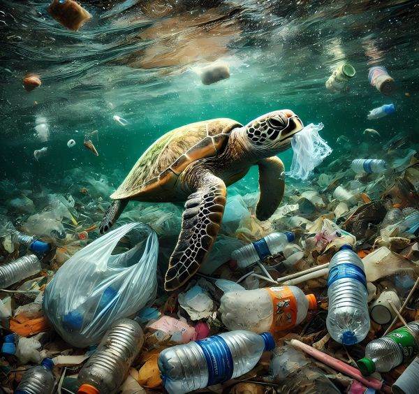 Millions of tons of plastic are suffocating aquatic ecosystems