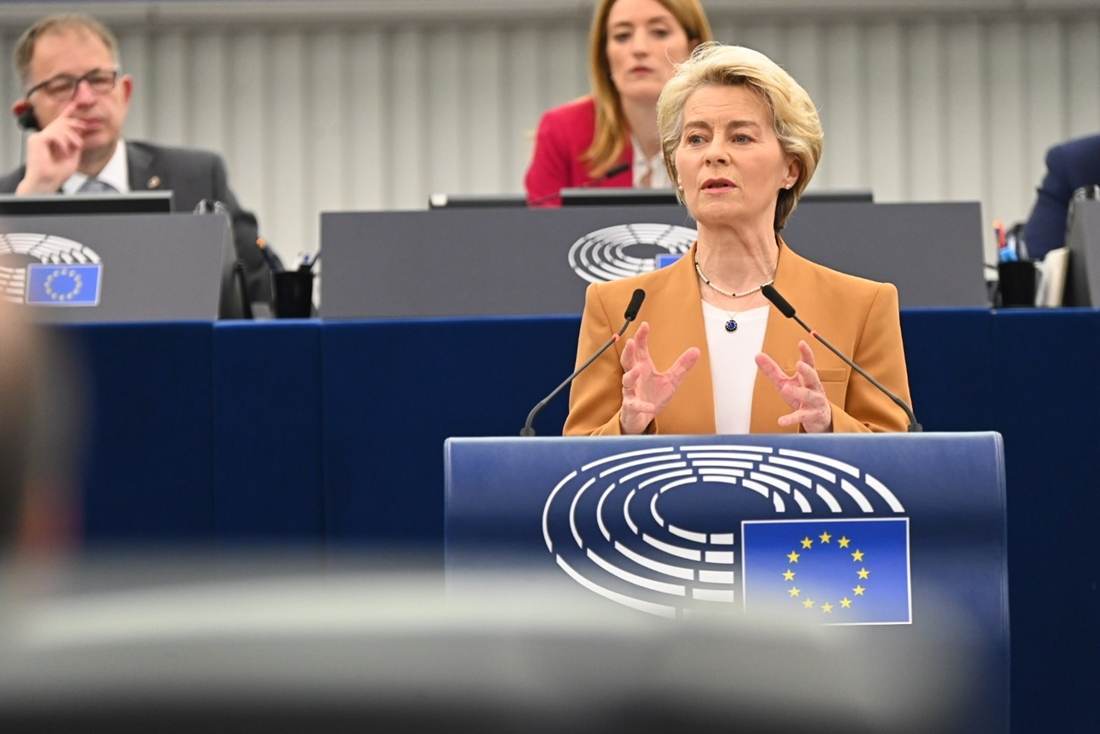 Presă: Preşedinta Comisiei Europene, Ursula von der Leyen, a ajuns la Kiev