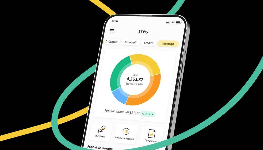 Investiţii în fondurile BT Asset Management prin BT Pay