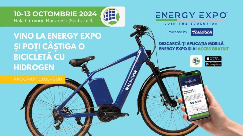 Între 10-13 octombrie, nu rataţi ENERGY EXPO la Hala Laminor: Soluţii pentru eficienţă energetică, vehicule electrice şi tehnologii inovatoare