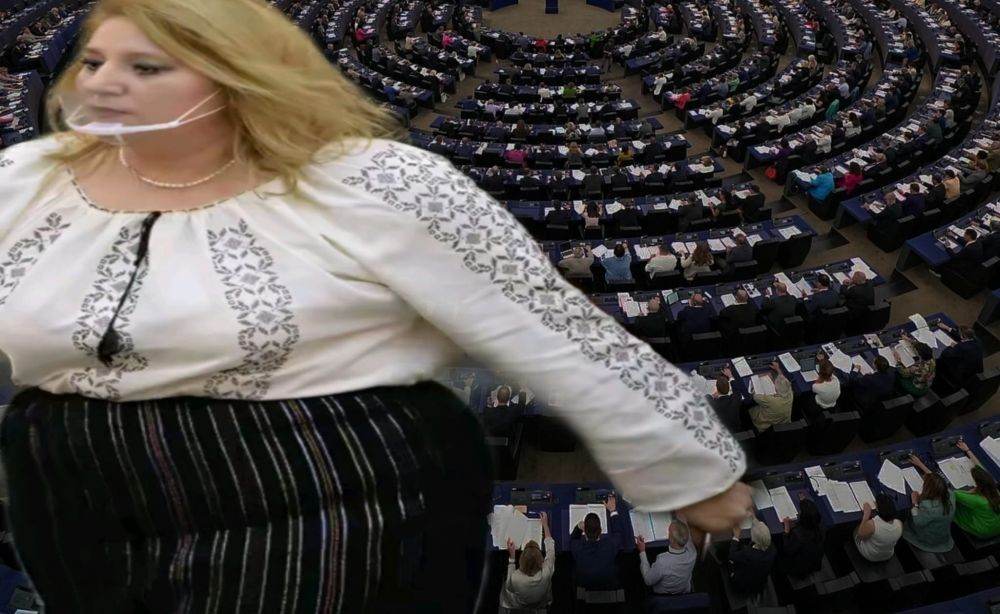 Cum a fost pedepsită Diana Şoşoacă de Parlamentul European?