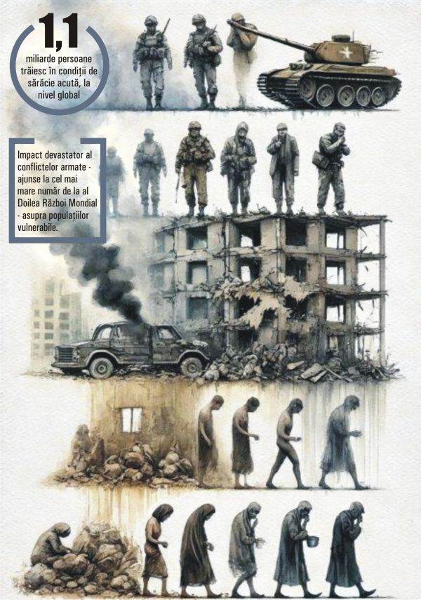 Armed conflicts not only destroy communities and cause mass migrations, but also aggravate economic and social deprivation.