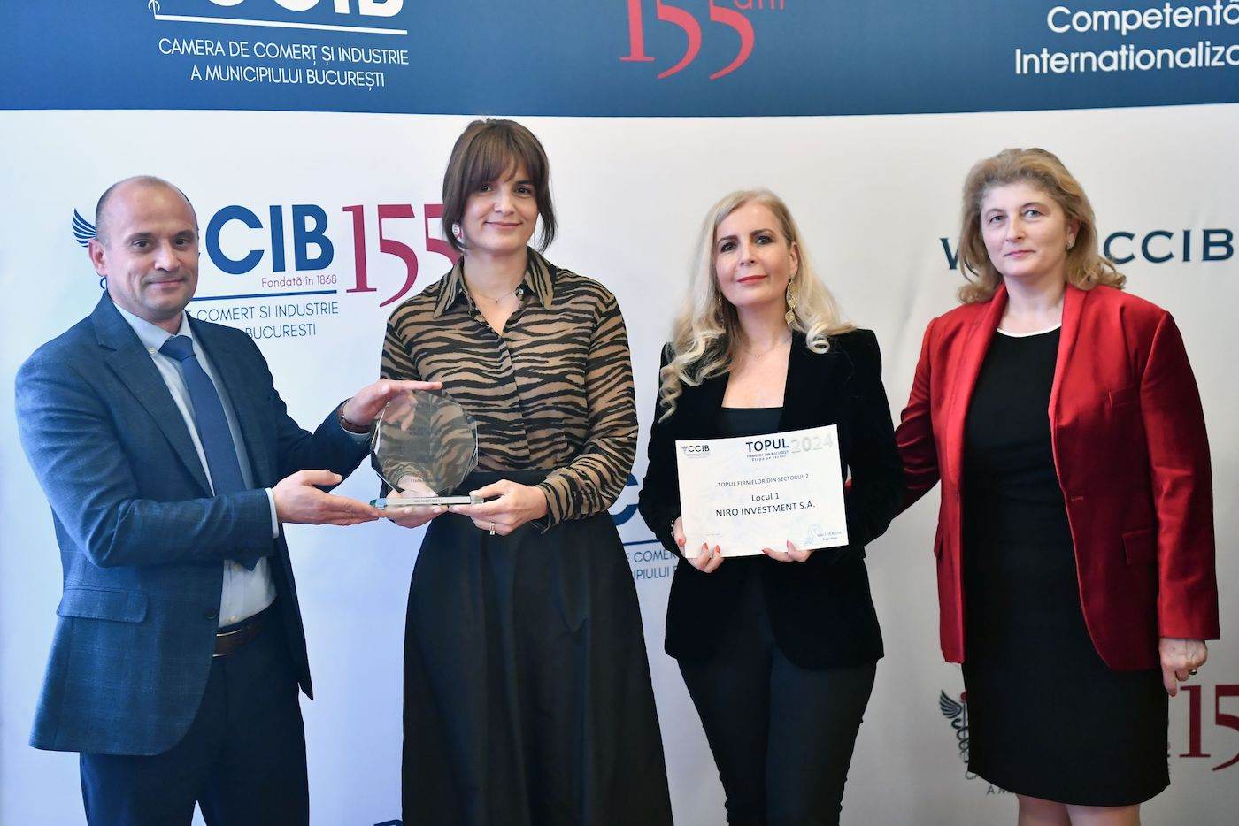 CCIB a premiat cele mai performante firme din sectorul 2