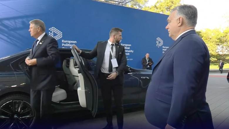 Preşedintele României, Klaus Iohannis, pur şi simplu i-a întors spatele lui Viktor Orban când a coborât din maşină