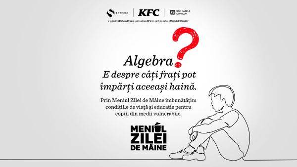  KFC extinde sprijinul în comunităţi dezavantajate cu 78 de copii din Vulcan, prin "Meniul Zilei de Mâine"