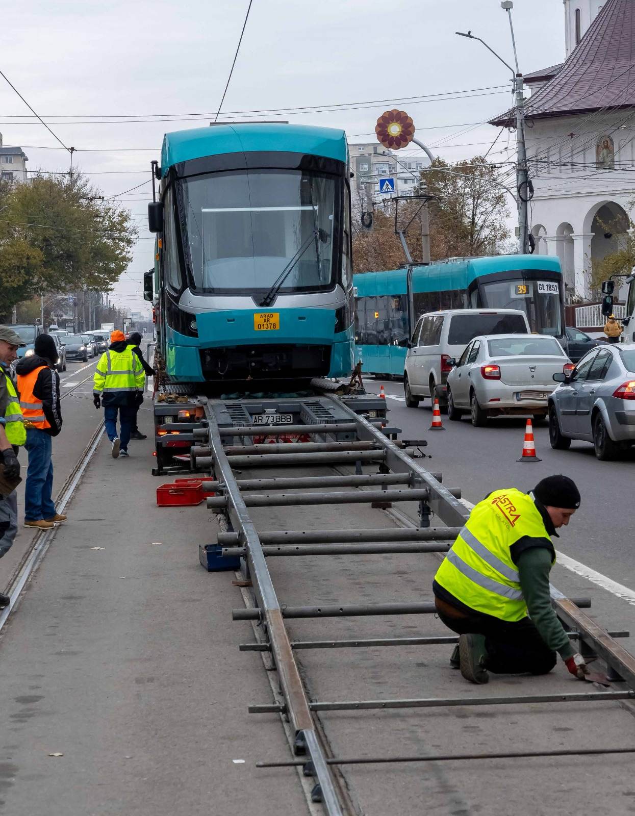 Primăria Galaţi a achiziţionat zece tramvaie româneşti