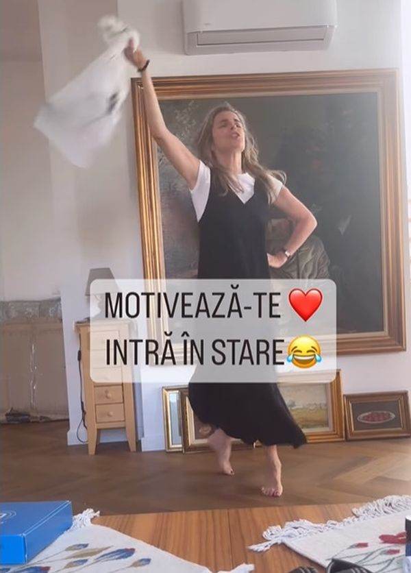 Cristela Georgescu dansează pentru echilibrarea energiilor (Sursa foto: Instagram/Cristela Georgescu)