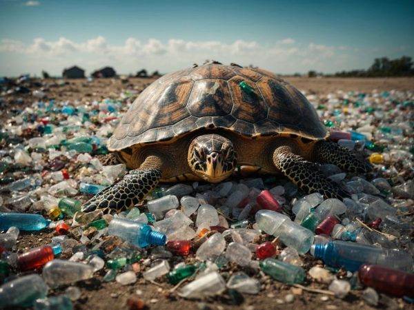 Plastic pollution strains international relations