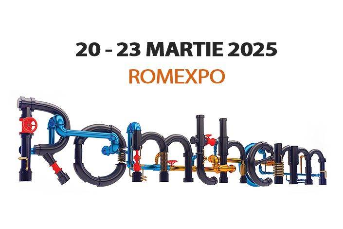 Romtherm 2025 va avea loc la Romexpo, în perioada 20-23 martie