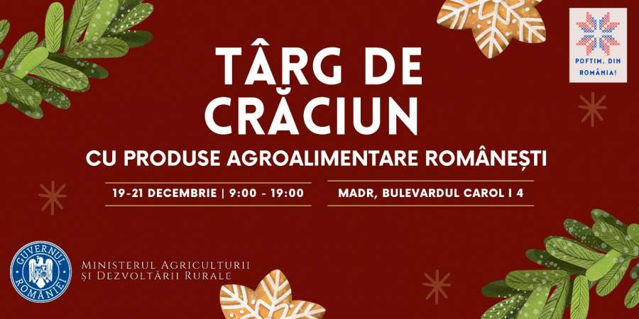 "Târgul de Crăciun" la MADR 