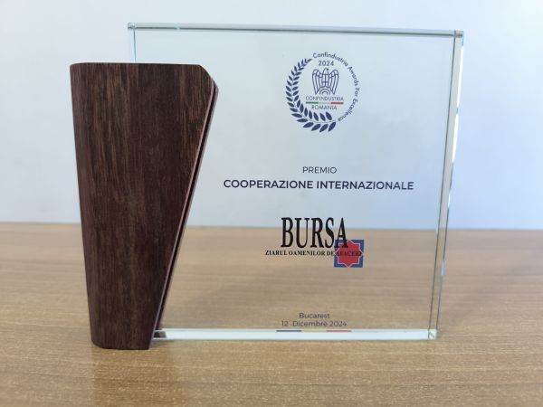 Ziarul BURSA, premiat de Confindustria România