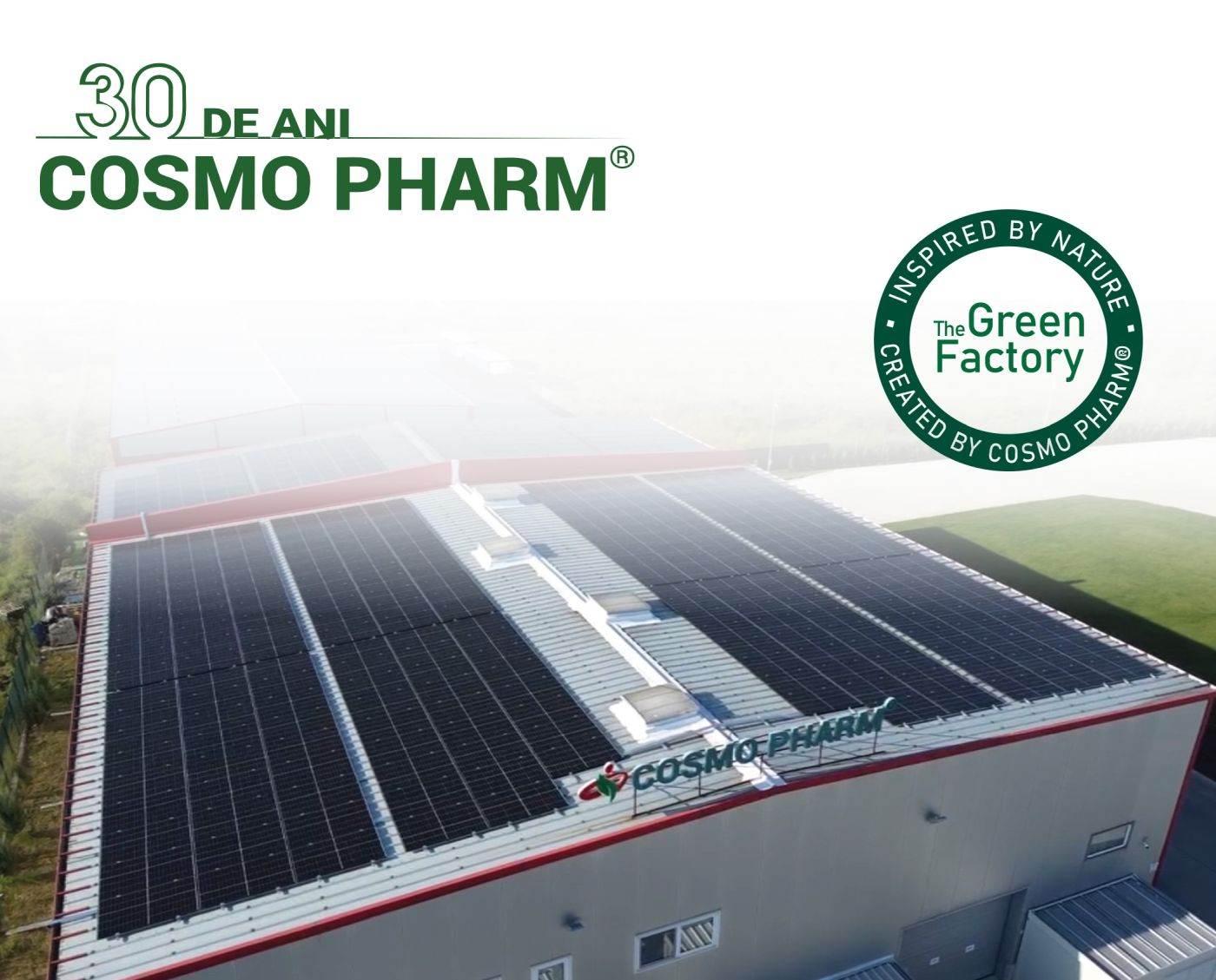 COSMO PHARM® "The Green Factory®" - un angajament sustenabil pentru un viitor mai verde