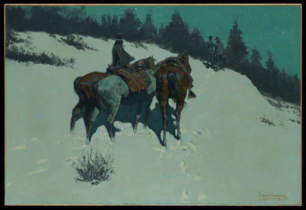 Frederic Remington (1861 - 1909) - În recunoaştere (1902)