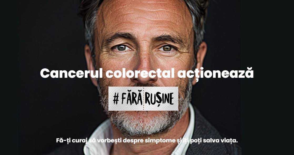 Merck România lansează campania "Fără ruşine" pentru conştientizarea cancerului colorectal