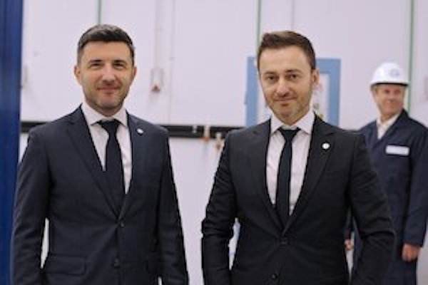 Foto: Claudiu Diaconu, CEO Rafinor si Cosmin Popovici, CEO Magnor