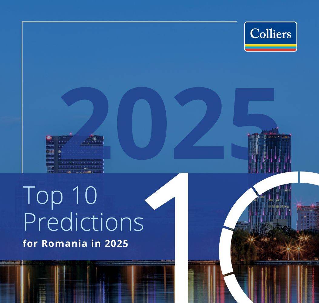 Colliers: Perspective pozitive pentru economia României şi piaţa imobiliară în 2025