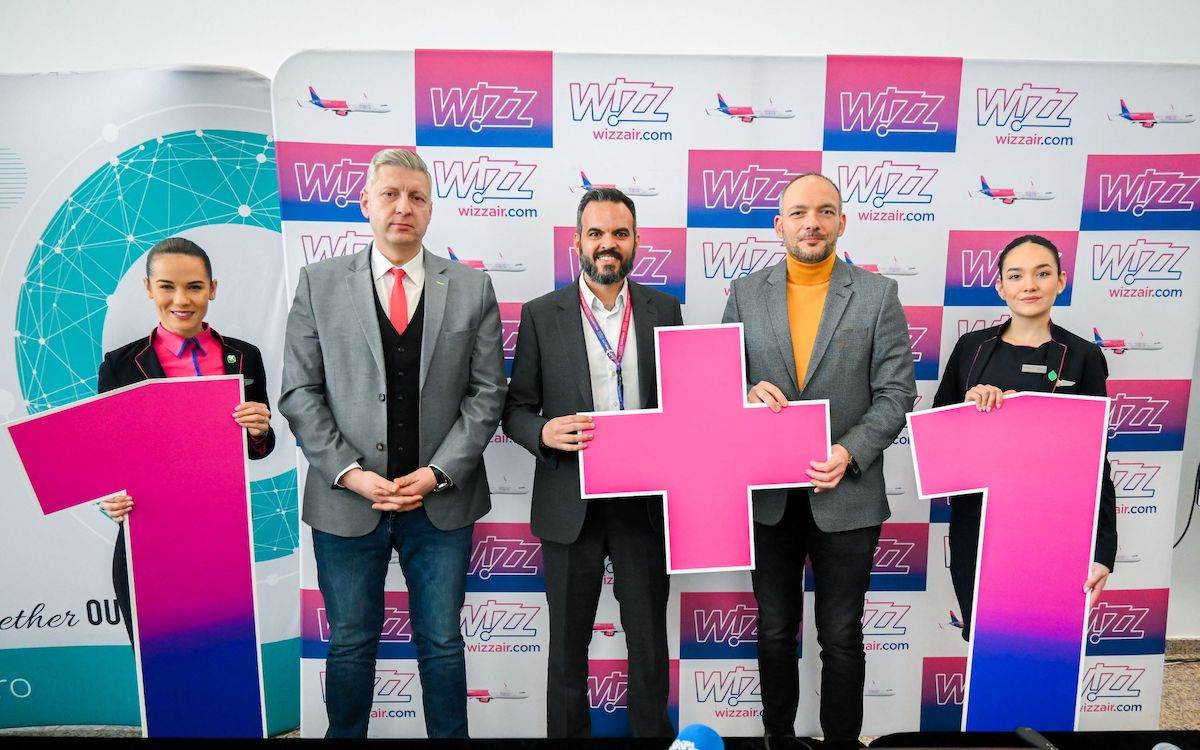 Wizz Air extinde baza din Sibiu cu o a doua aeronava în vara 2025