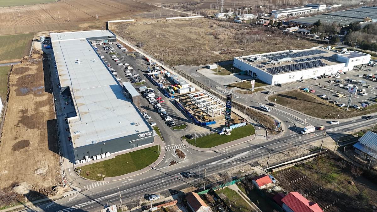 Crevedia Retail Park, deschis în 2025, estimează zeci de mii de vizitatori lunar