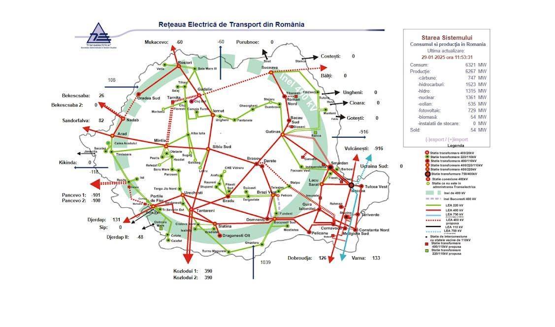 România şi Serbia finalizează interconexiunea liniei electrice 400 kV Reşiţa-Pancevo