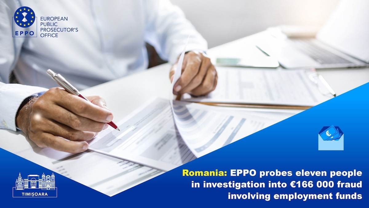 Sursa foto: European Public Prosecutor's Office - EPPO/Facebook