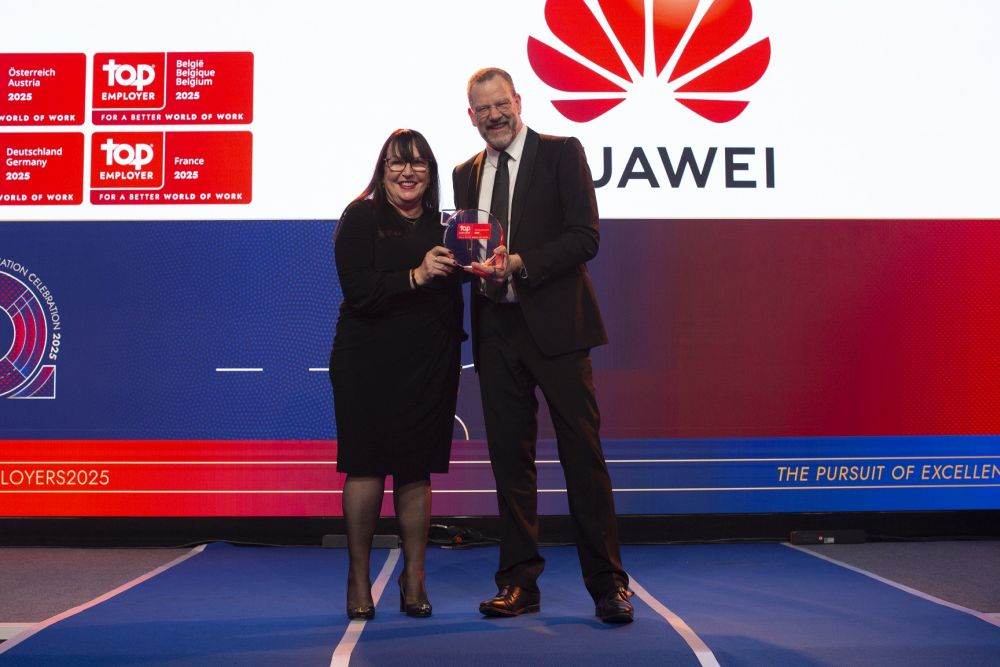 Huawei Europa obţine prestigioasa certificare Top Employer 2025 