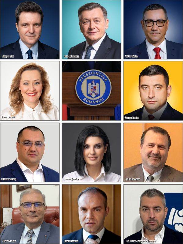 The battle for Cotroceni: Who are the 11 candidates who want to become president?