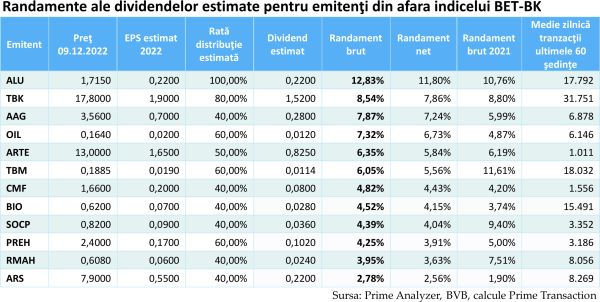 "Dividendele mari sunt pe cale să aibă o revenire spectaculoasă la BVB"