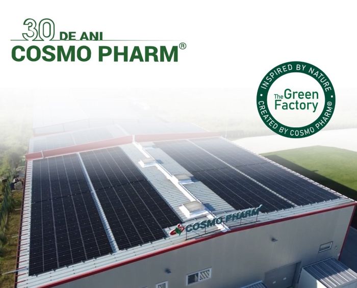 COSMO PHARM®: 30 de ani de inovaţie şi sustenabilitate în dezvoltarea industriei nutraceuticelor din România