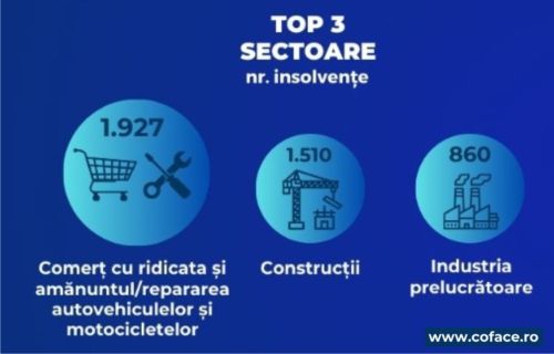 Explozie de insolvenţe: 7.274 de companii au intrat în incapacitate de plată anul trecut