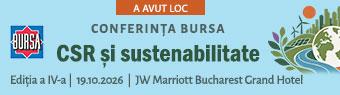 Conferinţa BURSA „CSR şi sustenabilitate””
