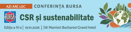 Conferinţa BURSA „CSR şi sustenabilitate”