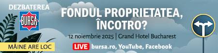 Dezbaterea BURSA “Fondul Proprietatea, încotro?”