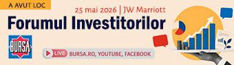 Conferinţa BURSA “FORUMUL INVESTITORILOR - 2026”
