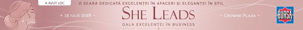 SHE LEADS - Gala Excelenţei în Business