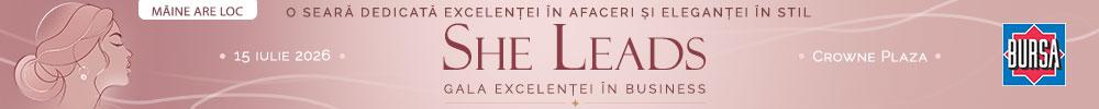 SHE LEADS - Gala Excelenţei în Business