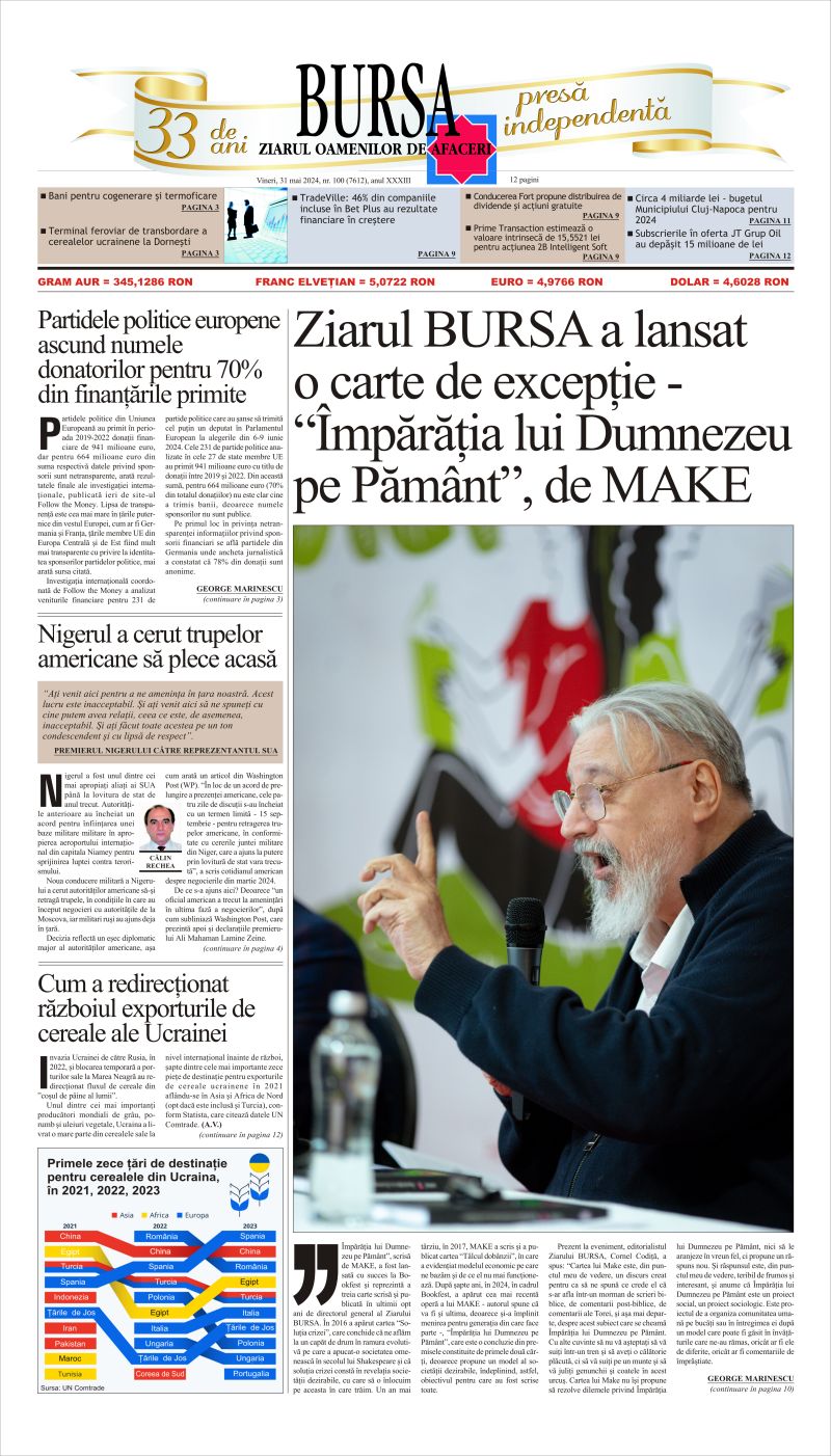 Ediţia din 31.05.2024