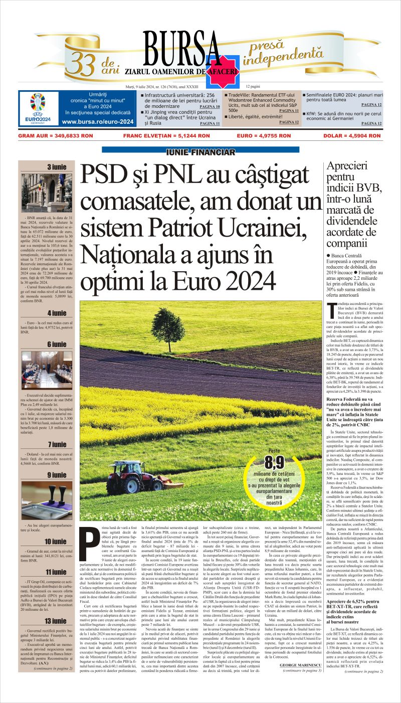 Ediţia din 09.07.2024