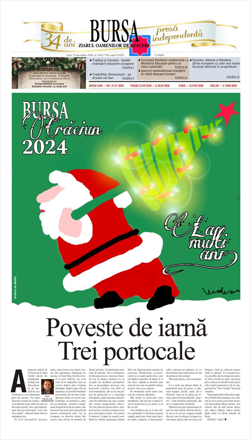 Ediţia din 23.12.2024