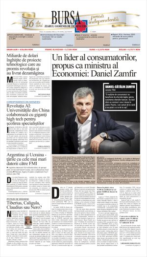 Ediţia din 16.10.2026