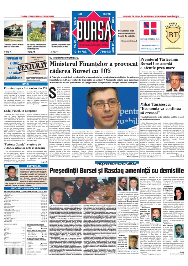 Ediţia din 10.02.2005