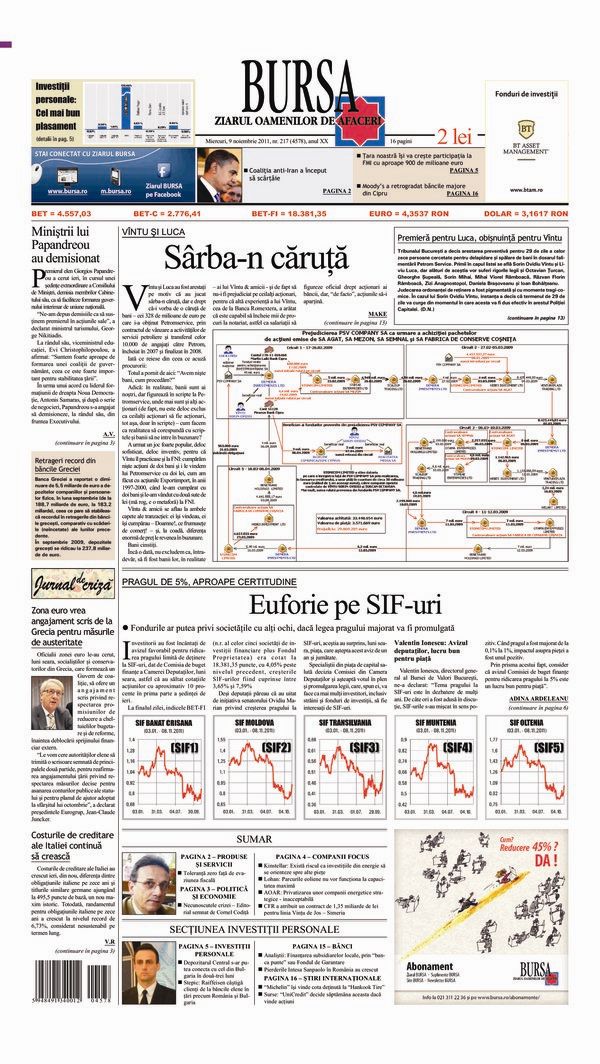 Ediţia din 09.11.2011