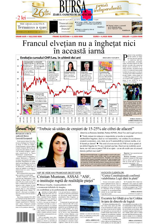 Ediţia din 16.01.2017